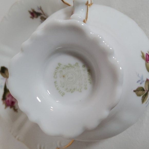 Vintage Ohata China Teacup & Saucer Set - Picture 4 of 5